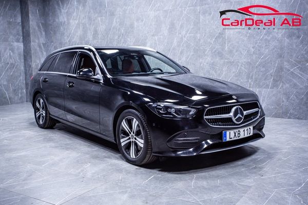 Mercedes C220 T d 9G-Tronic Avantgarde Läder Ambient Kamera Drag - 2023