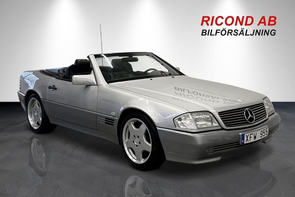 Mercedes SL320 CAB HARDTOP LÄDER DRAGKROK PÅKOSTAD - 1993