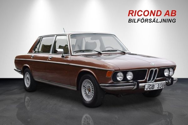 BMW 2500 3.0 L AUT 180 HK SVENSKSÅLD - 1976