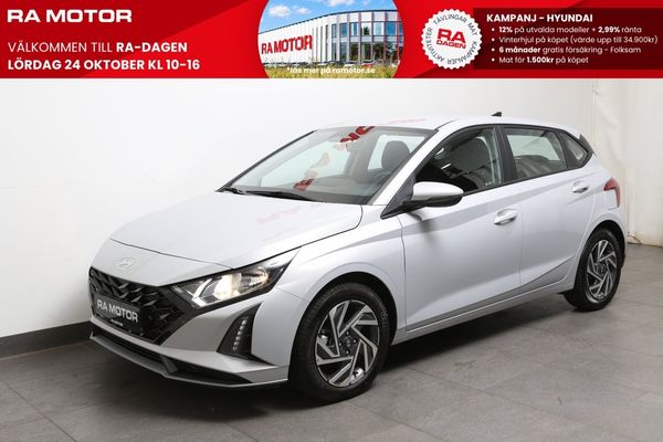 Hyundai i20 1.0 T-GDi 90hk Essential Manuell *Räntekampanj 2.99% - 2027