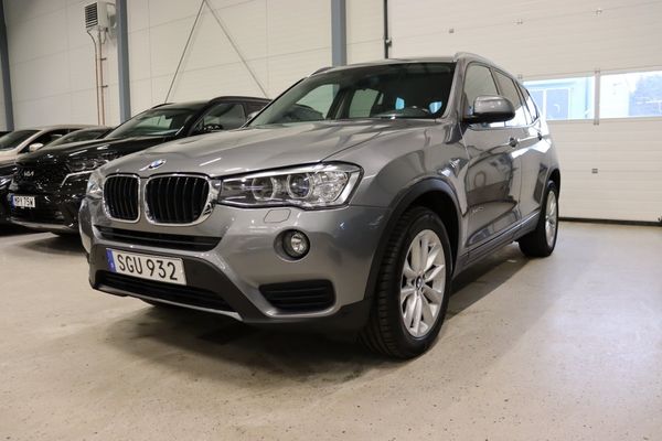 BMW X3 xDrive20d Drag B-Kamera Navi M-ratt Nyservad 190hk - 2017