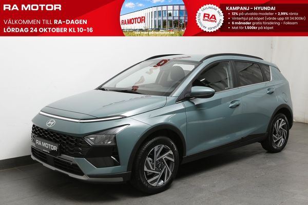 Hyundai Bayon 1.0 T-GDi 90hk DCT Advanced Automat *Räntekampanj 2,99% - 2027