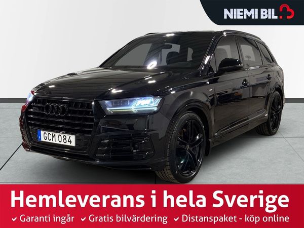 Audi Q7 3.0 TDI V6 Quattro Aut S Line Drag Värmare 7-sits S&V - 2016