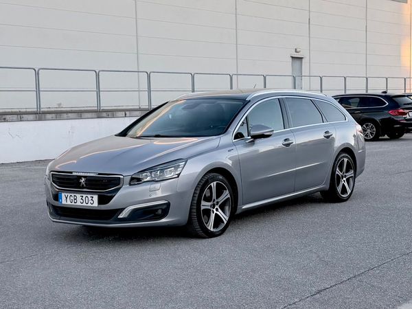 Peugeot 508 SW 2.0 BlueHDi 180 EAT Panorama Euro 6 - Ny besiktad - 2017