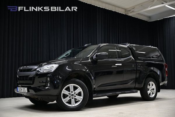 Isuzu D-Max 1.9 4WD 163HK Automat|Kåpa|Drag|Fjärrstyrdvärmare|Moms - 2020