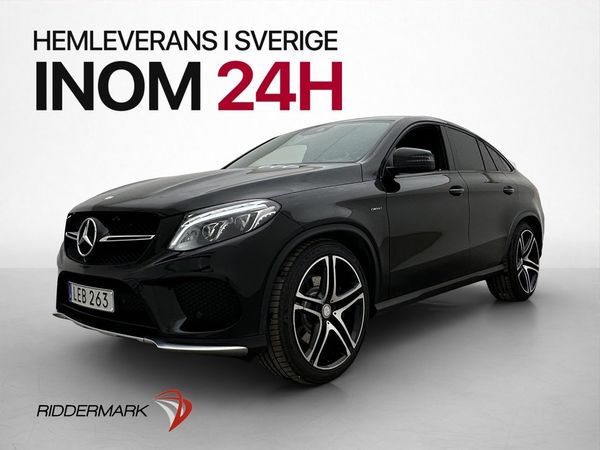 Mercedes GLE450 AMG Coupé 367hk 4M Värmare H/K 360° - 2016