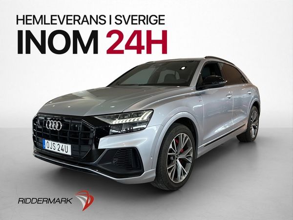 Audi Q8 60 TFSI e Q S-Line Cockpit Värmare Luftfjädring Drag - 2021