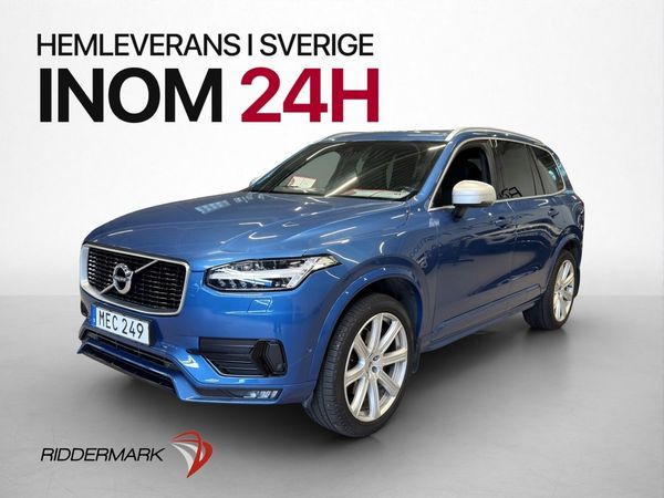 Volvo XC90 T6 320hk AWD R Design 7-Sits B&W Pano Drag VOC - 2016