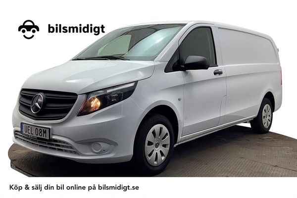 Mercedes Vito 110 CDI 2.8t L2 Lång Drag Kamera Farth 3-sits MOMS - 2023