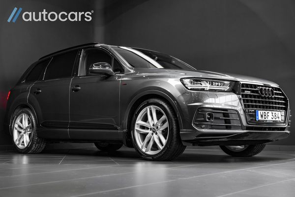 Audi Q7 3.0 TDI Quattro S Line|Night Vision|Bose|7-sits|21" |SE - 2018