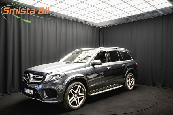 Mercedes GLS350 d 4M AMG 7-sits PANO LUFT D-VÄRM DRAG H/K ELSTOLAR - 2016