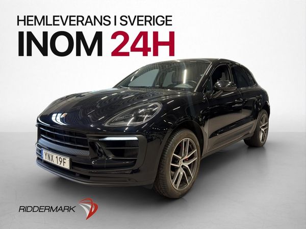 Porsche Macan S PDK 380hk Sport Chrono Pano Skinn 14-Vägs - 2022
