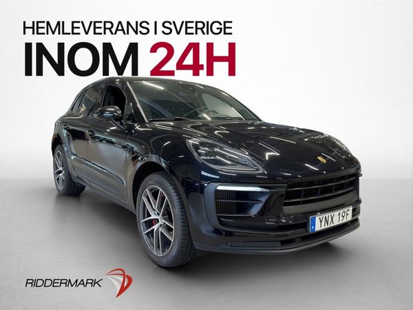 Porsche Macan S PDK 380hk Sport Chrono Pano Skinn 14-Vägs - 2022