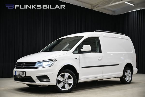 Volkswagen Caddy Maxi 4Motion 122HK|Nedlackad|LED|Inredd|Drag|Värmare| - 2020