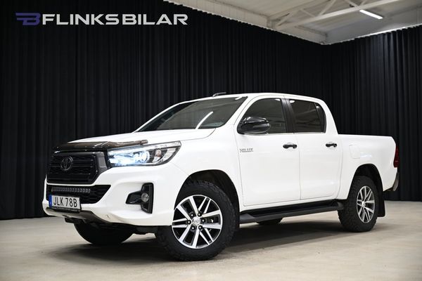 Toyota Hilux AWD 150HK Automat|Ultimate|Dubbelhytt|Drag|Leasbar - 2019