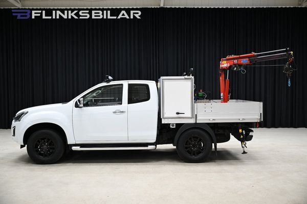 Isuzu D-Max 163HK Automat Halvskåp Kranbil EnÄgare Leasebar - 2020