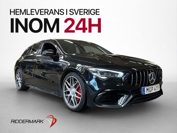 Mercedes CLA45 AMG S 4M 421hk Panorama Burmester Kamera - 2020