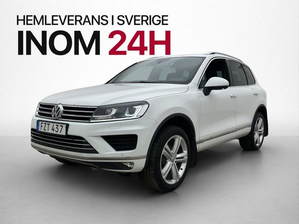 Volkswagen Touareg 3.0 V6 TDI 4M Skinn D-Värmare Kamera Drag - 2015