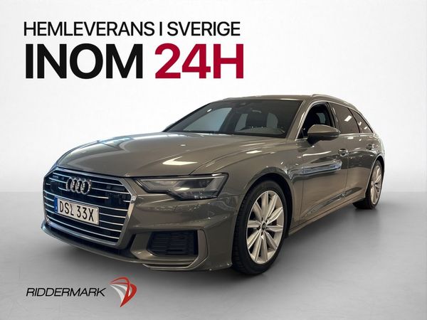 Audi A6 40 TDI Q Full S-Line Cockpit Navi D-Värm Kamera Drag - 2023