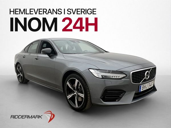 Volvo S90 T8 TwEn AWD R-Design Värm 360° HuD Skinn Navi Drag - 2020