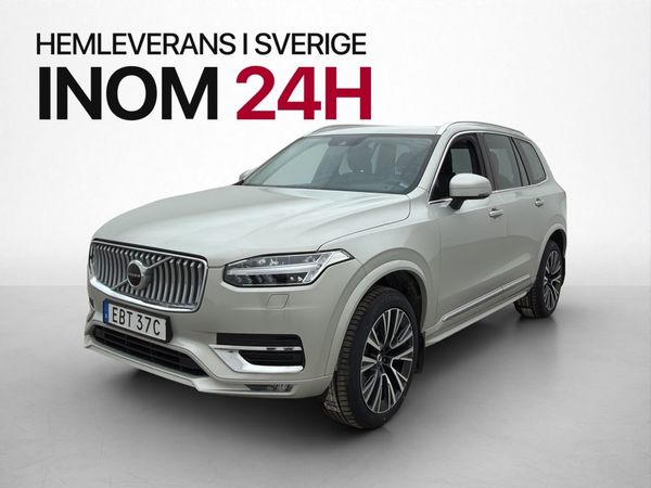 Volvo XC90 B5 AWD Inscription MOMS Värmare Drag Kamera Skinn - 2022