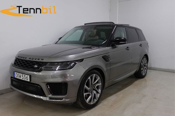 Land Rover Range Rover Sport 5.0 V8 525hk Autobiography Sv-såld HuD Drag Pano - 2019