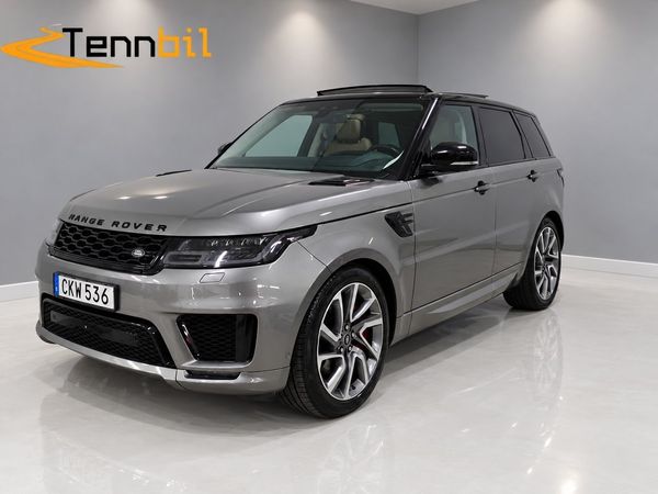 Land Rover Range Rover Sport 5.0 V8 525hk Autobiography Sv-såld HuD Drag Pano - 2019