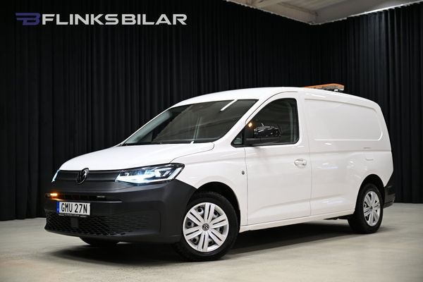 Volkswagen Caddy Maxi DSG 122HK Drag|Värmare|LED|Backkamera|Lågmil|Leasbar - 2021