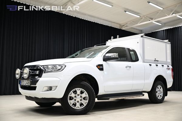 Ford Ranger 2.2 TDCi 160HK Automat|Kåpa|Inredd|Drag|Värmare - 2018