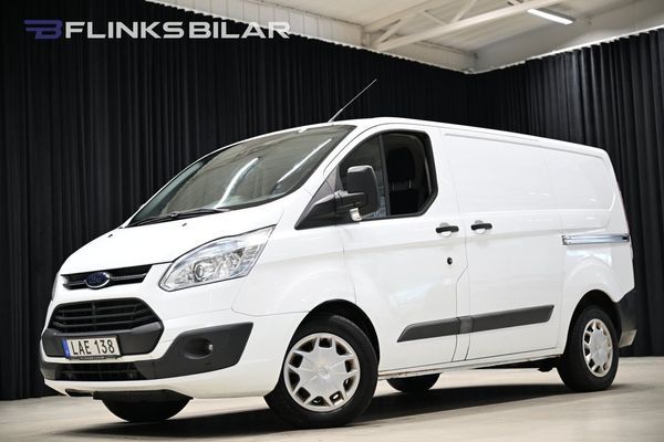 Ford Transit Custom 125HK X2-Sidodörr Drag Värmare Inredning - 2014