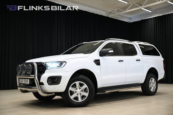 Ford Ranger 170HK Automat|Wildtrack|Kåpa|NyKamrem|Moms|SeUtr! - 2021