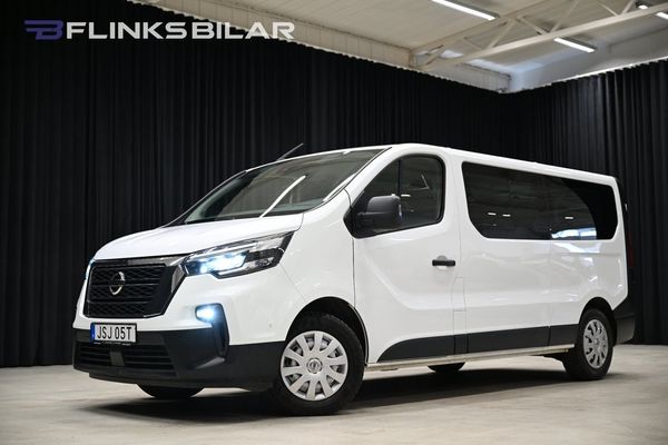 Nissan Primastar 150HK L2|Automat|9-Sits|LED|Drag|Leasebar - 2023