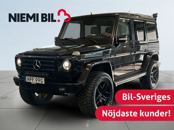Mercedes G350 CDI L 7G MoK/Kamera/Skinn/Carplay/Förhöjd/Designo - 2009