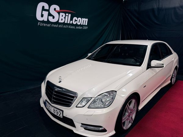 Mercedes E350 CDI 265 Hk 4MATIC 7G AMG Sport - 2012
