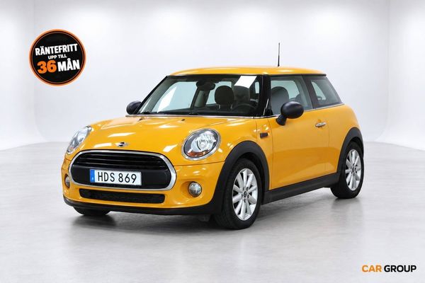 MINI One 3-dörrars Pepper 102hk PDC Manuell - 2016